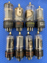 Load image into Gallery viewer, 8 US-Made 6BQ6 6BQ6GT 6CU6 Vacuum Tubes Valves Lot Of Eight
