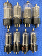 Load image into Gallery viewer, 8 US-Made 6BQ6 6BQ6GT 6CU6 Vacuum Tubes Valves Lot Of Eight
