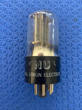 Load image into Gallery viewer, National Union NU 6X5 6X5GT Black Plate Vacuum Tube Rectifier
