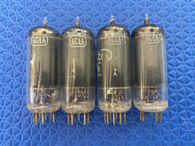 Load image into Gallery viewer, Matched Quad CBS-Hytron 6CL6 Vacuum Tubes Valves Black Plate NOS NIB
