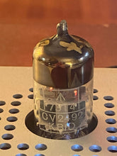 Load image into Gallery viewer, Mullard CV2492 6DJ8 ECC88 Gold Pin Riveted Disk Getter Vacuum Tube Valve For Your Schiit
