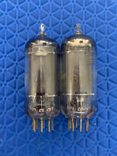 Load image into Gallery viewer, Matched Pair Sylvania 6AU6 Vacuum Tubes Valves
