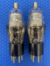 Load image into Gallery viewer, Matched Pair Philco Number Type 78 #78 Vacuum Tubes Valves Engraved Hot-Stamped Base Mesh Plate
