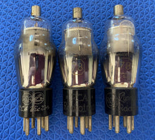 Load image into Gallery viewer, 3 RCA Number Type 78 #78 Vacuum Tubes Valves Engraved Hot-Stamped Base Mesh Plate Lot Of Three
