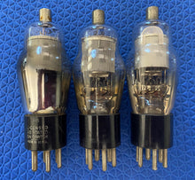 Load image into Gallery viewer, 3 RCA Number Type 78 #78 Vacuum Tubes Valves Engraved Hot-Stamped Base Mesh Plate Lot Of Three

