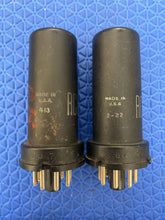 Load image into Gallery viewer, 2 RCA 6AG7 Vacuum Tubes Valves Lot Of Two
