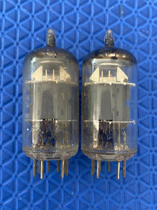Matched Pair Philips Miniwatt PCF80 9U8 Vacuum Tubes Valves