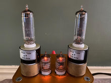 Load image into Gallery viewer, Matched Pair General Electric GE 6AQ5 6AQ5A Vacuum Tubes Valves NOS-Testing
