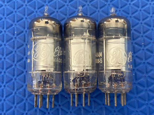3 General Electric GE 6CR6 Vacuum Tubes Valves NOS NIB Lot Of Three