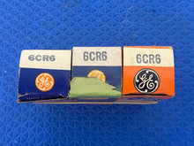 Load image into Gallery viewer, 3 General Electric GE 6CR6 Vacuum Tubes Valves NOS NIB Lot Of Three
