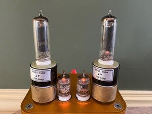 Matched Pair RCA 6AQ5 Vacuum Tubes Valves