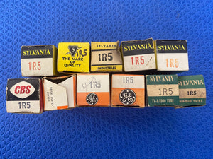11 US-Made 1R5 Vacuum Tubes Valves NOS NIB Lot Of Eleven