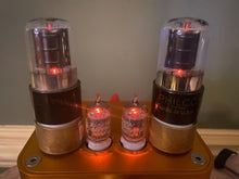 Load image into Gallery viewer, Matched Pair Sylvania 6K6 6K6GT Vacuum Tubes Valves
