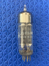 Load image into Gallery viewer, General Electric JG-6X4WA 6X4 6X4WA 6202 Vacuum Tube Valve Rectifier Milspec Black Plates
