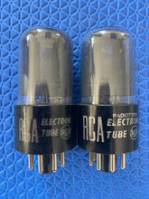 Load image into Gallery viewer, Pair RCA 12SL7 12SL7GT Vacuum Tubes Gray Bottle NOS NIB
