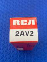 Load image into Gallery viewer, RCA 2AV2 Vacuum Tube Valve NOS NIB
