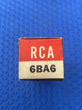 Load image into Gallery viewer, RCA 6BA6 Vacuum Tube White Label NOS NIB
