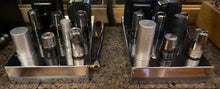Load image into Gallery viewer, Matched Pair General Electric GE 6SN7 6SN7GTA Vacuum Tubes Valves Copper Support Rods NOS NIB
