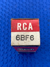 Load image into Gallery viewer, RCA 6BF6 Vacuum Tube Valve NOS NIB
