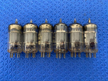 Load image into Gallery viewer, 6 Philips Miniwatt PCF80 9U8 Vacuum Tubes Valves Lot Of Six
