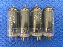 Load image into Gallery viewer, Matched Quad CBS-Hytron 6CL6 Vacuum Tubes Valves Black Plate NOS NIB
