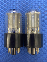 Load image into Gallery viewer, Matched Pair Tung-Sol 6SN7 6SN7GT Vacuum Tubes Valves NOS-Testing
