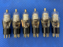 Load image into Gallery viewer, 6 Philco Number Type 78 #78 Vacuum Tubes Valves Engraved Hot-Stamped Base Mesh Plate Lot Of Six
