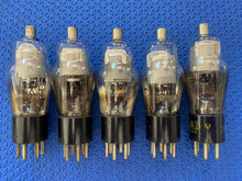 Load image into Gallery viewer, 5 US-Made Number Type 78 #78 Vacuum Tubes Mesh Plate Lot Of Five
