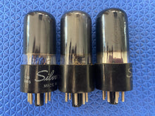Load image into Gallery viewer, 3 Silvertone 50L6 50L6GT Vacuum Tubes Valves Coated Glass Lot Of Three
