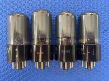 Load image into Gallery viewer, 4 Hytron 50L6 50L6GT Vacuum Tubes Gray Glass Lot Of Four
