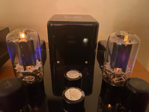 Matched Pair RCA Black Plate 6L6 6L6GC Vacuum Tubes Valves NOS-Testing