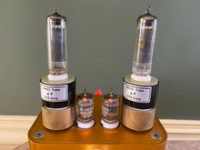 Load image into Gallery viewer, Matched Pair Matsushita 6AQ5 6AQ5A Vacuum Tubes NOS-Testing
