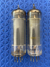 Load image into Gallery viewer, Matched Pair Matsushita 6AQ5 6AQ5A Vacuum Tubes NOS-Testing
