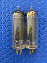 Load image into Gallery viewer, Matched Pair RCA 6AQ5 Vacuum Tubes Valves
