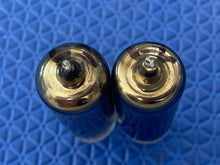 Load image into Gallery viewer, Matched Pair Sylvania 6AQ5 Vacuum Tubes Valves Black Glass NOS-Testing
