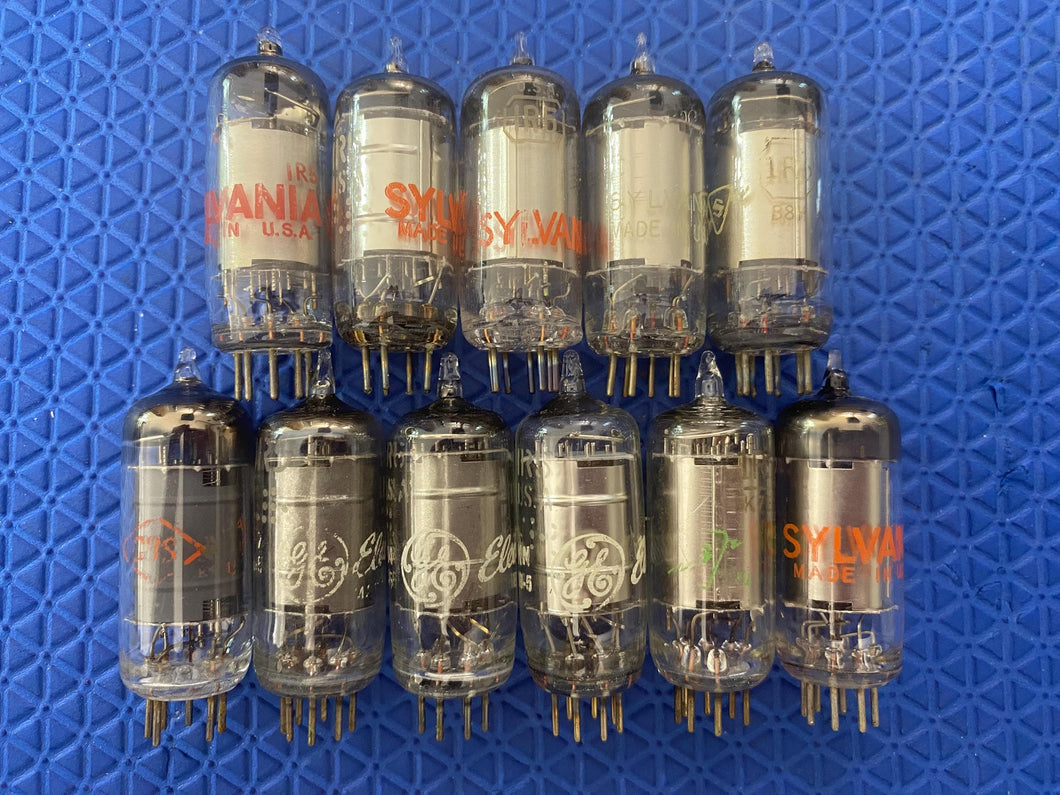 11 US-Made 1R5 Vacuum Tubes Valves NOS NIB Lot Of Eleven