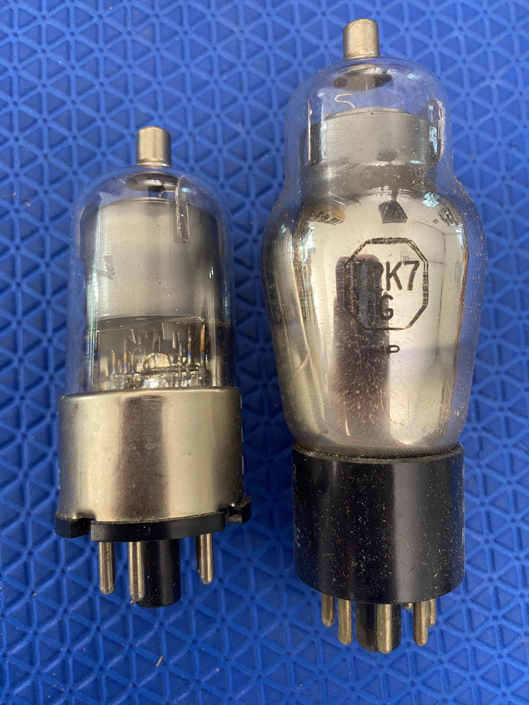 2 National Union NU 12K7 12K7G 12K7GT Vacuum Tubes Valves NOS NIB Lot Of Two