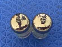 Load image into Gallery viewer, Matched Pair General Electric 5654 JAN-5654W 6AK5 6J1 6J2 Milspec Industrial Vacuum Tubes Valves NOS NIB
