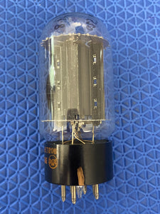Matched Pair RCA Black Plate 6L6 6L6GC Vacuum Tubes Valves NOS-Testing
