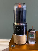 Load image into Gallery viewer, Tung-Sol 6V6 6V6GT Vacuum Tube Valve Black And Silver Glass For Your Univalve NOS NIB
