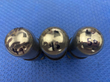 Load image into Gallery viewer, 3 RCA JAN-CRC-6SN7GT VT231 Vacuum Tubes Valves Gray Glass Milspec Lot Of Three
