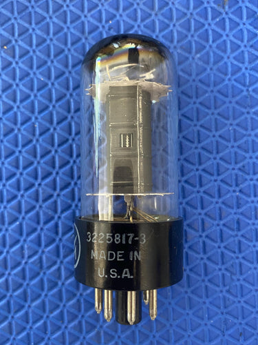Tung-Sol 6V6 6V6GT Black Plate Vacuum Tube Valve Clear Glass For Your Univalve