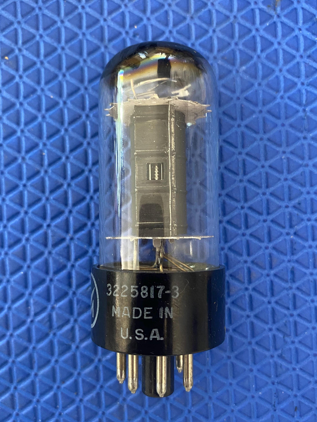 Tung-Sol 6V6 6V6GT Black Plate Vacuum Tube Valve Clear Glass For Your Univalve