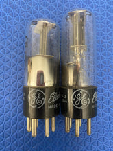 Load image into Gallery viewer, 2 General Electric GE 25Z5 Vacuum Tubes Valves Lot Of Two
