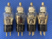 Load image into Gallery viewer, 4 National Union NU 2X2 2X2A JANCNU2X2 JANCNU2X2A VT119 879 Milspec Vacuum Tubes Lot Of Four
