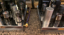 Load image into Gallery viewer, Matched Pair General Electric GE 6SN7 6SN7GTB Vacuum Tubes Valves Copper Support Rods
