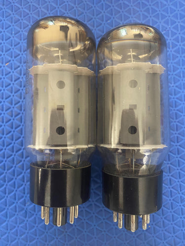 Matched Pair 6CA7 EL34 Sovtek Reflektor H3B3 Fat Bottle Vacuum Tubes Valves NOS NIB