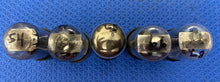 Load image into Gallery viewer, 5 US-Made 50L6 50L6GT Vacuum Tubes Valves Black Plate Clear Bottle Lot Of Five
