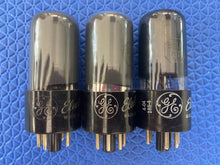 Load image into Gallery viewer, 3 General Electric GE 50L6 50L6GT Vacuum Tubes Valves Coated Glass Lot Of Three
