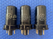 Load image into Gallery viewer, 3 General Electric GE 12J5 Vacuum Tubes Valves Lot Of Three
